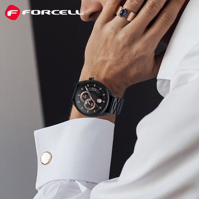 FORCELL F-DESIGN FS06 pasek do SAMSUNG Watch 20 mm czarny