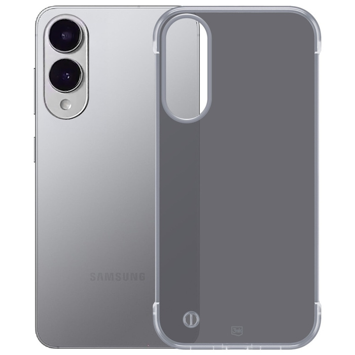 Etui 3MK Just20g Matt Case do Samsung    Galaxy S25 Edge czarny