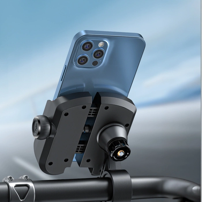Uchwyt Joyroom JR-ZS431 na telefon na rower motocykl hulajnogę - czarny