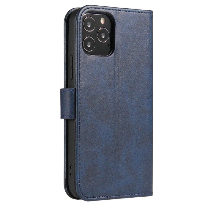 Magnet Case elegancki futerał etui pokrowiec z klapką i funkcją podstawki Samsung Galaxy A53 5G niebieski