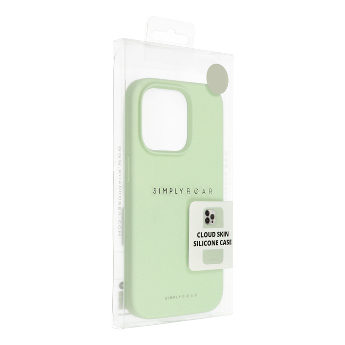 Futerał Roar Cloud-Skin - do iPhone 13 Pro Max Jasnozielony