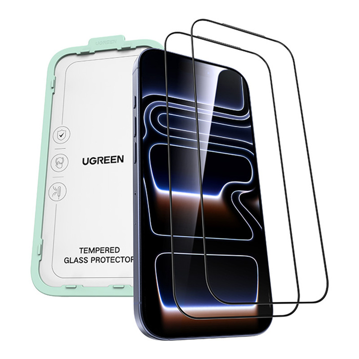 Szkło hartowane Ugreen SP1147 do iPhone 17 Pro Max (2 szt.)