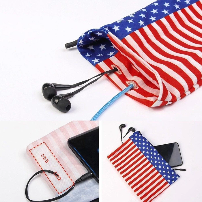 Armband do biegania opaska na ramię na telefon S granatowa