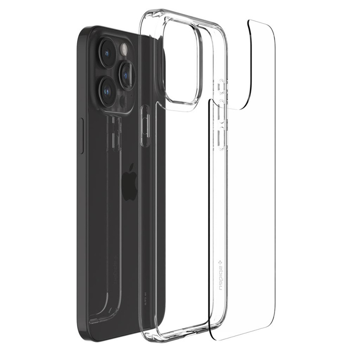 Etui iPhone 15 Pro Max Spigen Airskin Hybrid  Crystal Clear Case