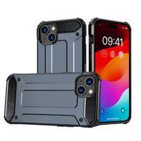 Etui Pancerne etui do iPhone 15 Plus Hybrid Armor - niebieskie Case