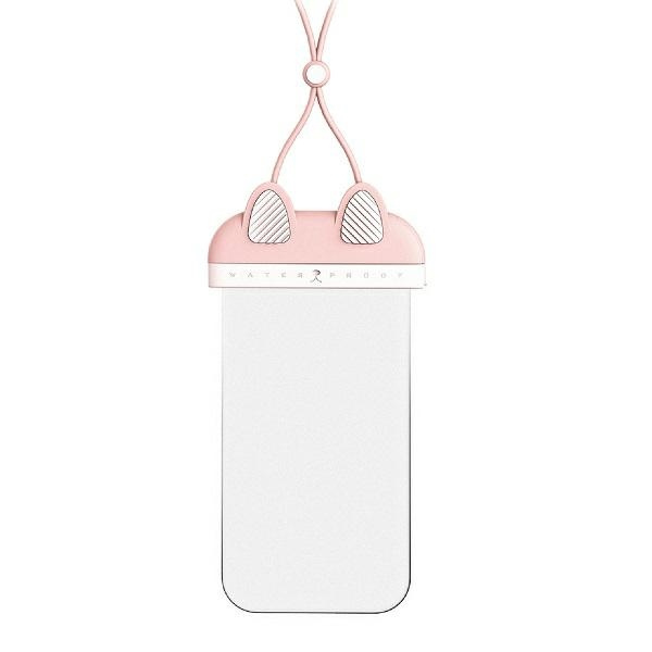 Etui USAMS Wodoodporne Telefon 7 Różowy