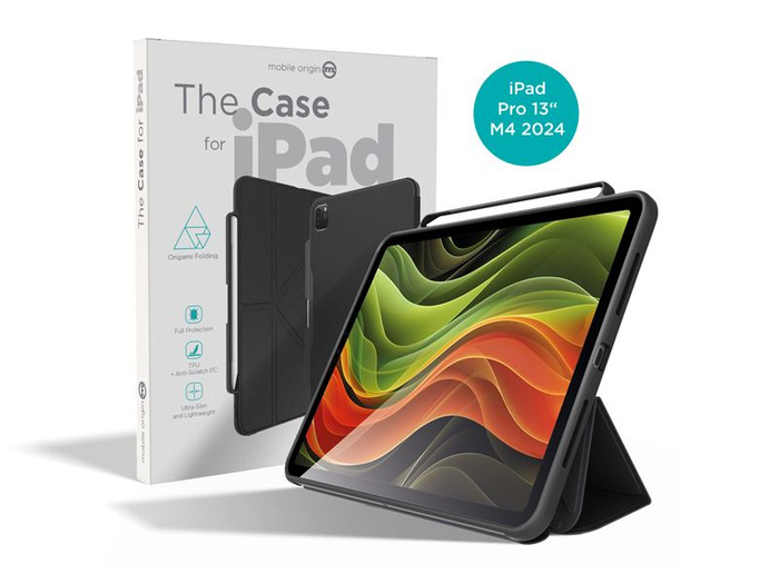 Mobile Origin The Case, black - iPad Pro 13" M4 2024