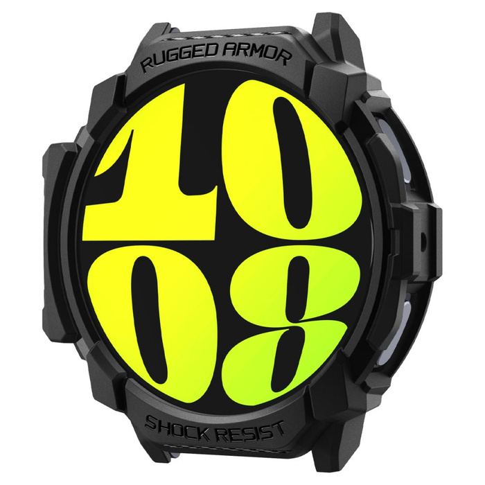 ETUI SPIGEN RUGGED ARMOR SAMSUNG GALAXY WATCH 7 (44 MM) MATTE BLACK