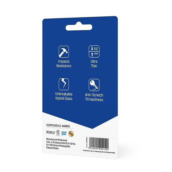 Szkło Hybrydowe 3MK Huawei P40 Lite Lens Protect Ochrona Na Obiektyw Aparatu 4szt Glass