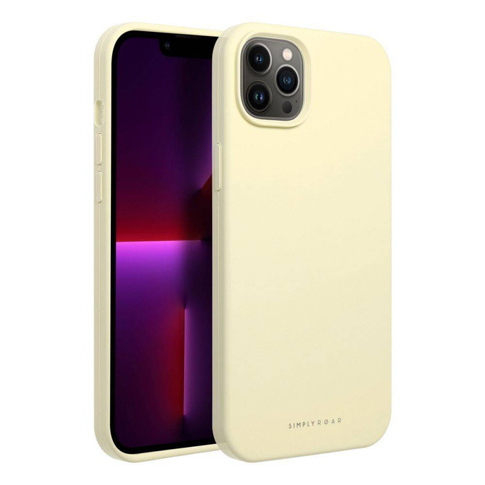 Futerał Roar Cloud-Skin - do iPhone 13 Pro Max Jasnożółty