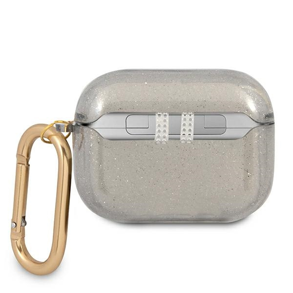 Etui GUESS Apple AirPods Pro Glitter Collection Czarny Case