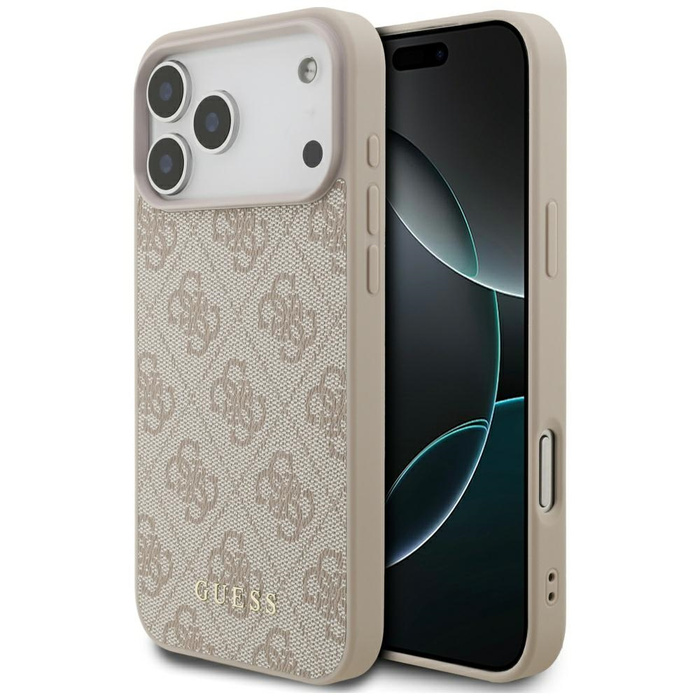 Etui Guess 4G Classic do iPhone 17 Pro   Max różowy