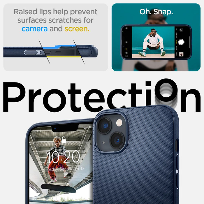Etui Spigen Mag Armor iPhone 14 Navy Blue