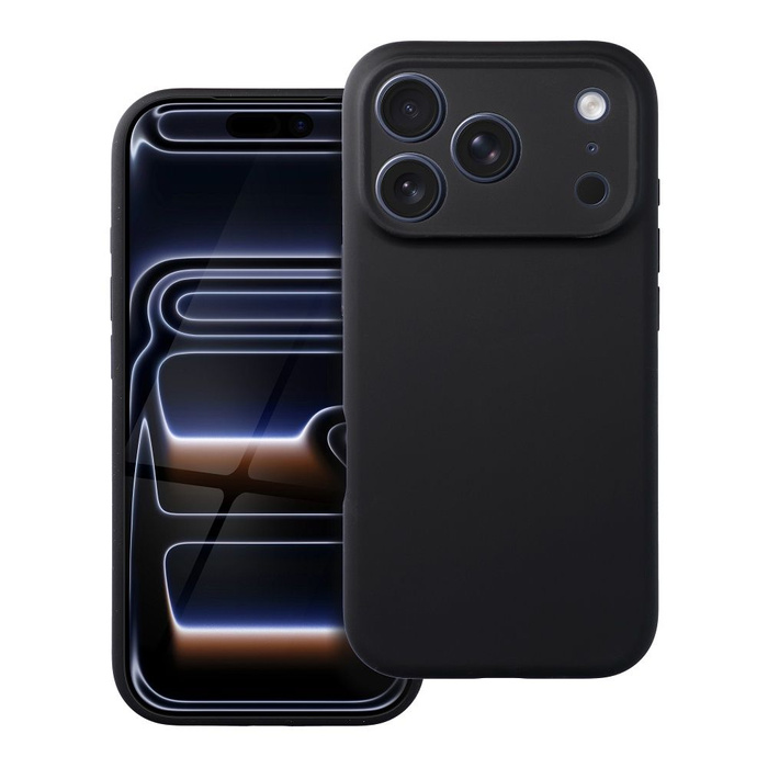 Etui na iPhone 16 PRO MAX Forcell F-Protect Rubber Premium zgodny z MagSafe czarny 0INT