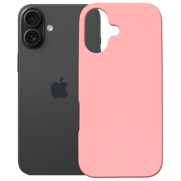 Etui 3MK Hardy MagSilicone do Apple      iPhone 16 Plus różowy