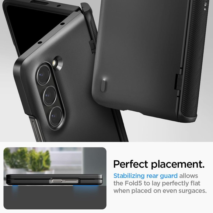 Etui Spigen Slim Armor Pro Galaxy Z Fold 5 Black Case