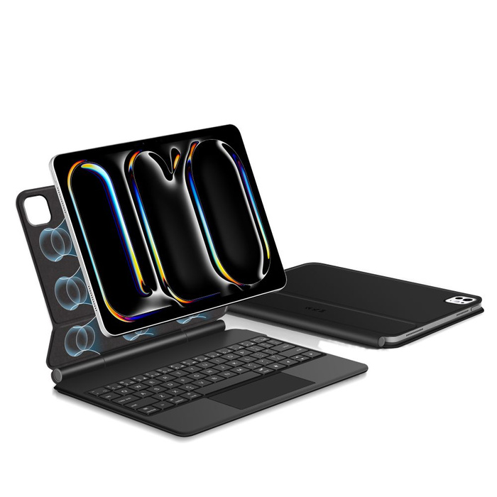 TECH-PROTECT SMARTCASE MAGNETIC + KEYBOARD IPAD PRO 13” 7 / 8 2024-2025 BLACK