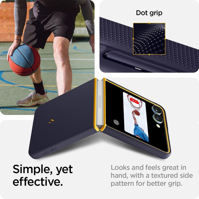 ETUI SPIGEN SAMSUNG GALAXY Z FLIP 7 NANO POP MAG MAGSAFE GRANATOWY