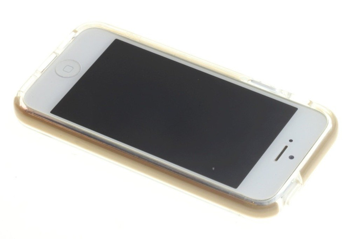 Pokrowiec Etui Apple iPhone 5 5S SE GEAR4 Piccadilly Złote D3o