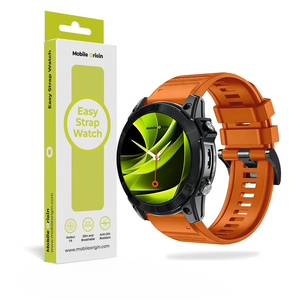 Mobile Origin Easy Strap Silicone Watch 26mm Orange