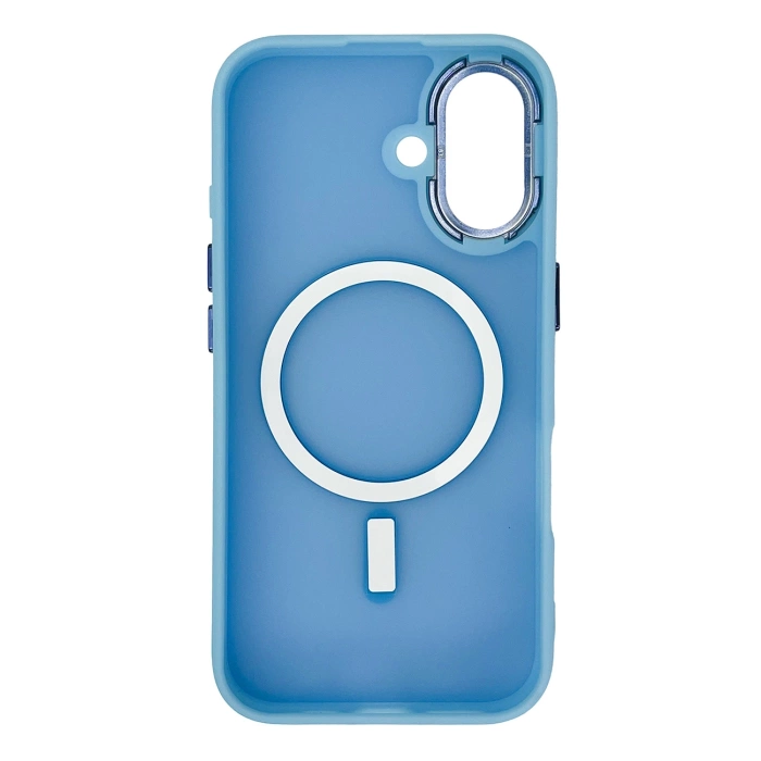 Etui Fashion Case z MagSafe na iPhone 16e - niebieskie
