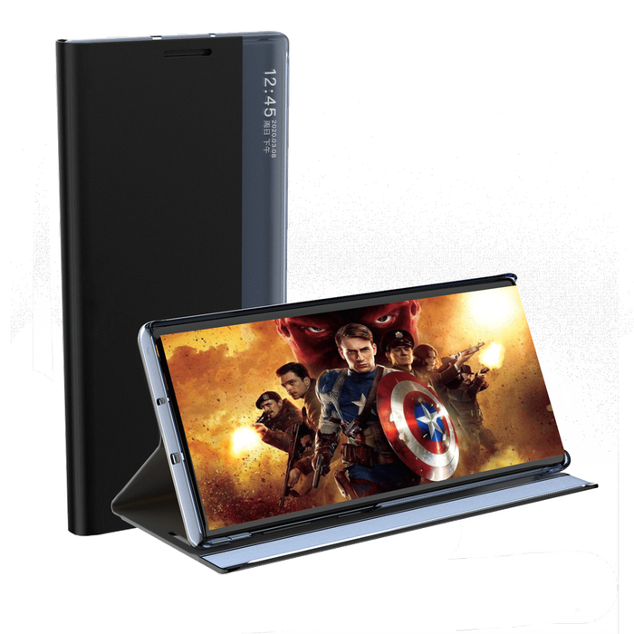 New Sleep Case pokrowiec etui z klapką z funkcją podstawki Samsung Galaxy A73 czarny