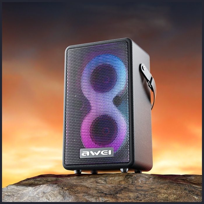 Głośnik bezprzewodowy AWEI KA15          Bluetooth 5.3 70W czarny