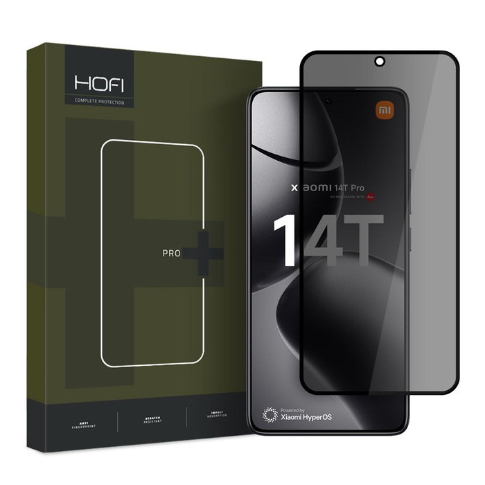 SZKŁO PRYWATYZUJĄCE HOFI ANTI SPY GLASS PRO+ XIAOMI 14T / 14T PRO PRIVACY