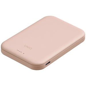 Powerbank UNIQ Lyden Lexa Magnetic 5000mAh PD USB-C MagSafe różowy
