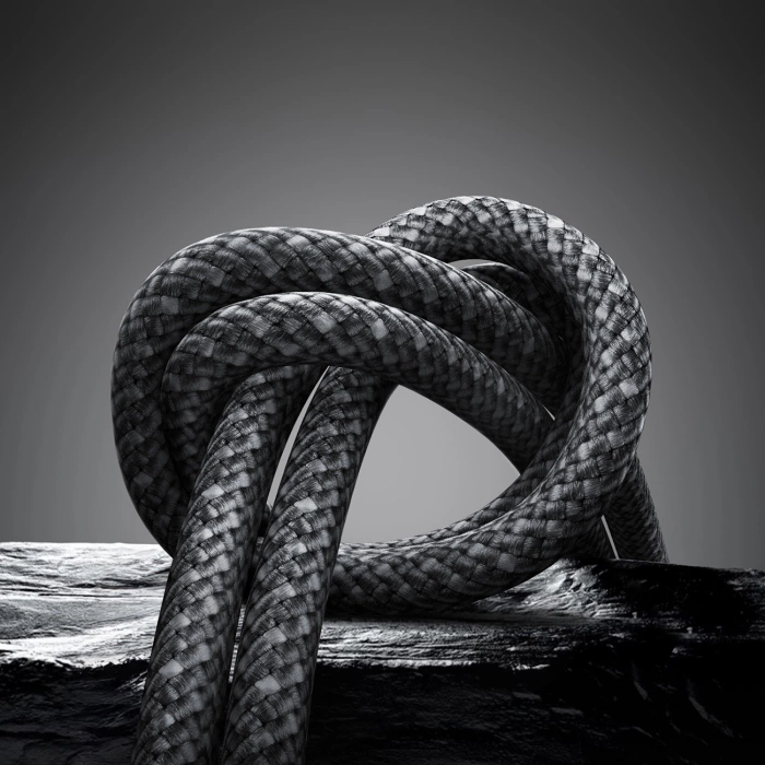 Kabel Joyroom S-A50 Unlimited Series 3A USB-A - USB-C z organizerem magnetycznym 1,2m - szary