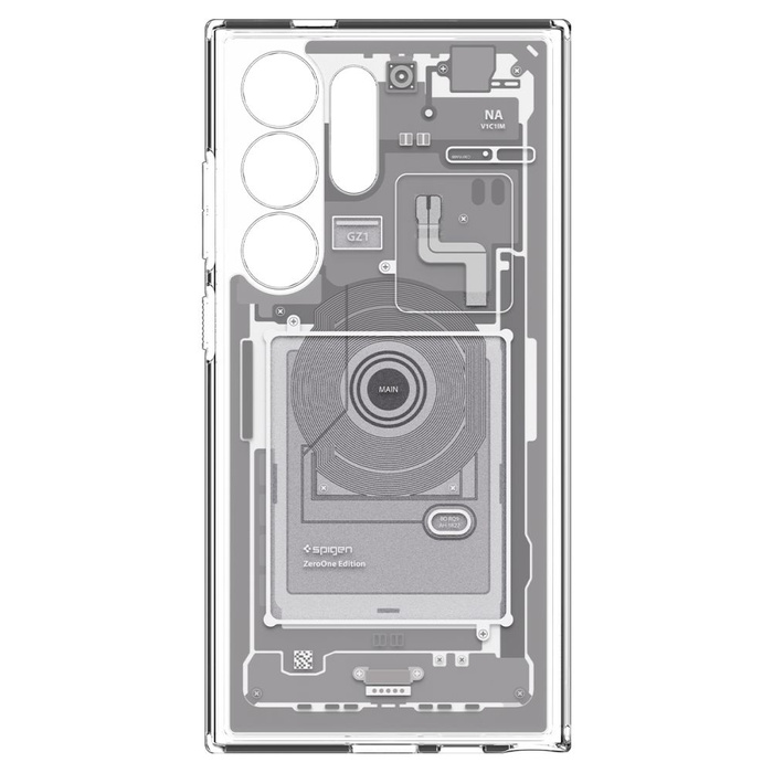 Etui Spigen Ultra Hybrid Galaxy S24 Ultra Zero One White Case