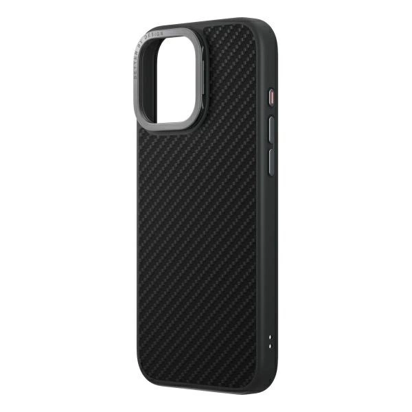 UNIQ etui Keva Max iPhone 16 Pro 6,3 Magclick Charging czarny/black(carbon)