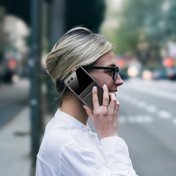 Etui Dux Ducis Samsung Galaxy Z Flip 7 Stex Czarne