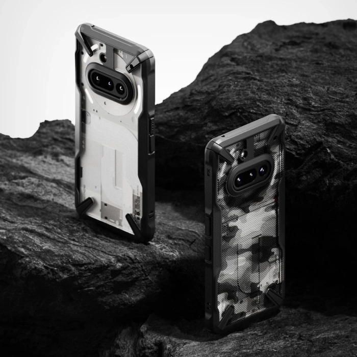 RINGKE FUSION X NOTHING PHONE 3A CAMO BLACK