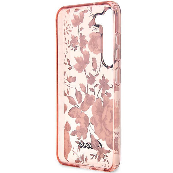 Etui Guess Guhcs23shcfwsp S23 S911 Różowy/pink Hardcase Flower Collection Case