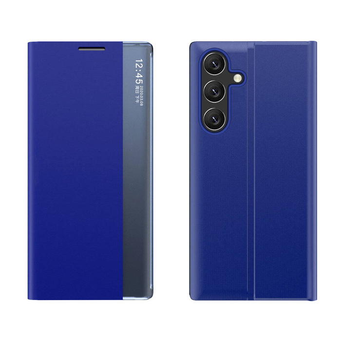Etui New Sleep Case etui do Samsung Galaxy A24 4G pokrowiec z klapką podstawka niebieskie Case