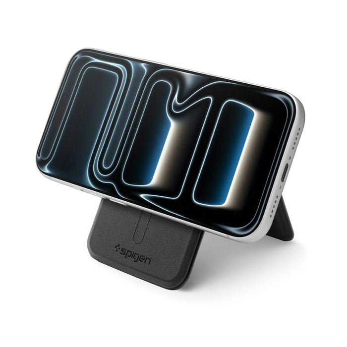 PORTFEL MAGSAFE SPIGEN S314-3 SLIM FOLD UNIWERSALNY CARD HOLDER CZARNY