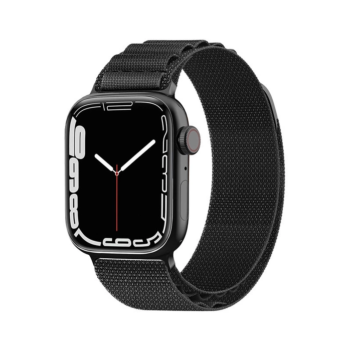 Pasek ze stalową sprzączką Alpine do Apple Watch 38 / 40 / 41mm - czarny