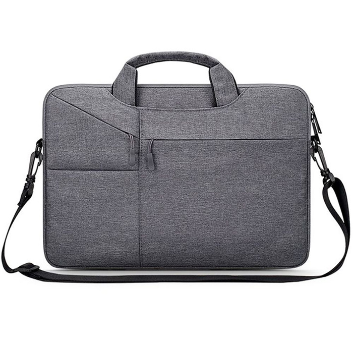 Etui TECH-PROTECT Pocketbag Laptop 14 Dark Grey Szare Case