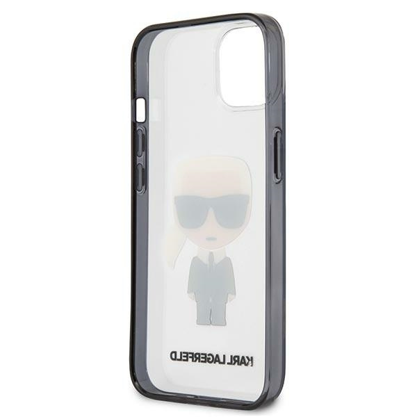 Etui KARL LAGERFELD Apple iPhone 13 Mini Ikonik Karl Bezbarwny Case