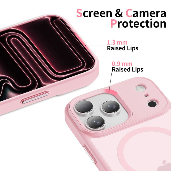 TECH-PROTECT MAGMAT MAGSAFE IPHONE 17 PRO MATTE PINK