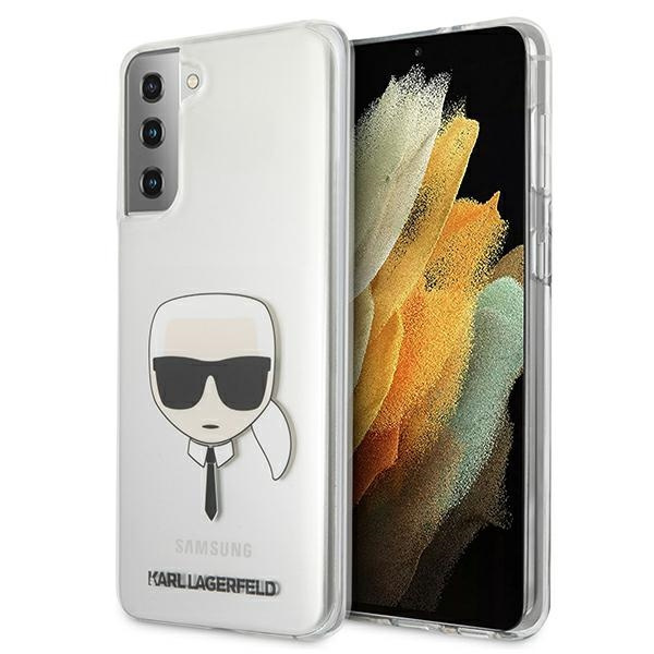 Etui KARL LAGERFELD Samsung Galaxy S21 Plus Karl`s Head Bezbarwny Hardcase