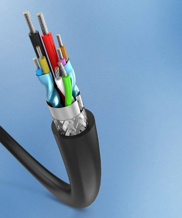 Ugreen kieszeń na dysk HDD SSD obudowa dysku SATA 2,5'' USB 3.2 Gen 1 (5 Gbps) micro USB SuperSpeed + kabel 0,5 m czarny (CM237 60353)