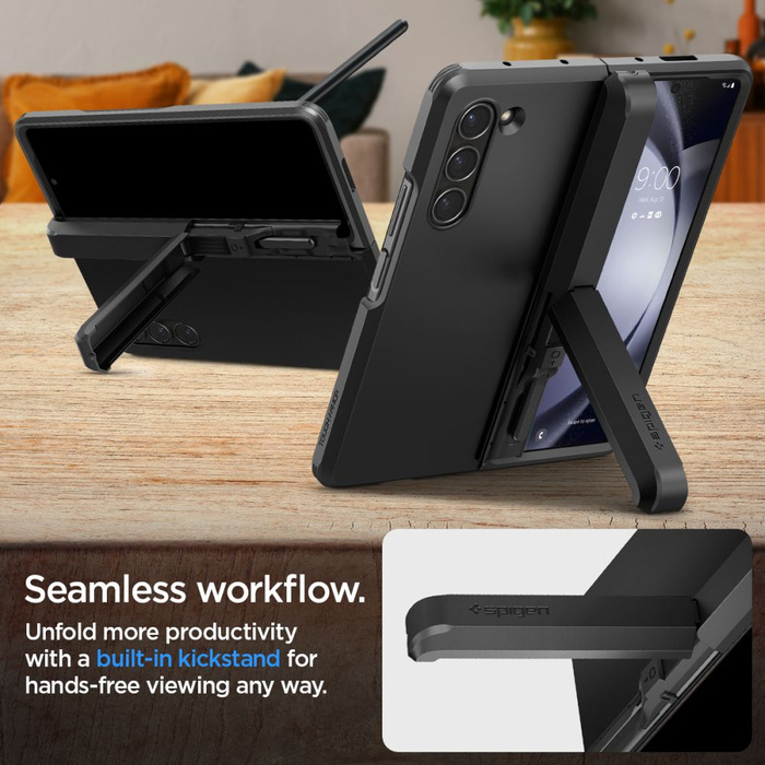 Etui Spigen Tough Armor Pro Pen Galaxy Z Fold 5 Black Case