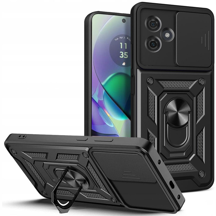 Etui Tech-protect Camshield Pro Motorola Moto G54 5G Black Case