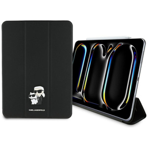 Karl Lagerfeld KLFC11PM24SAKCK iPad Pro   11" 2024 Book Cover czarny/black Saffiano Magnetic Karl &Choupette