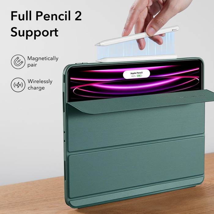 Etui Esr Ascend Hybrid Ipad Pro 12.9 2021 / 2022 Forest Green