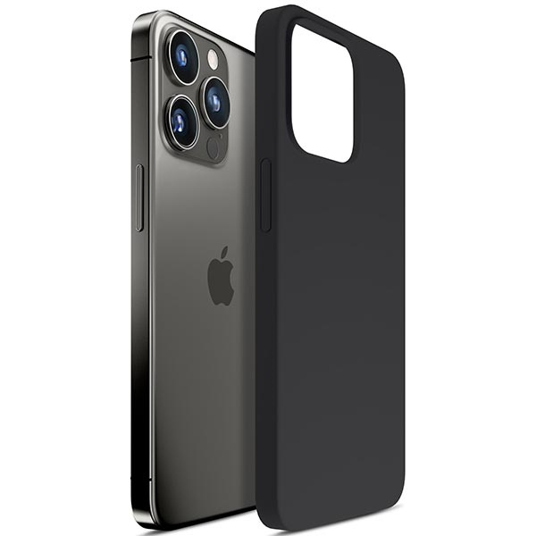 Etui 3MK Hardy Case iPhone 13 Pro 6,1" szaro-czarny/graphite gray-black MagSafe