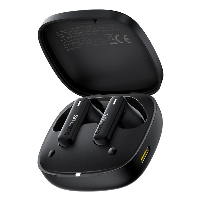 BASEUS słuchawki bezprzewodowe bluetooth TWS E19 czarne