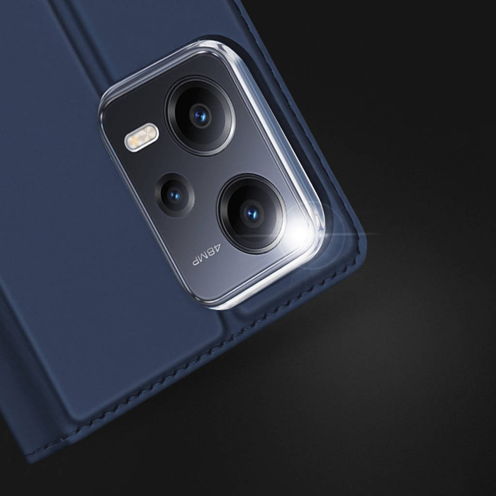 Etui Dux Ducis Skin Pro etui do Xiaomi Redmi Note 12 Pro+ pokrowiec z klapką portfel na kartę podstawka czarne Case